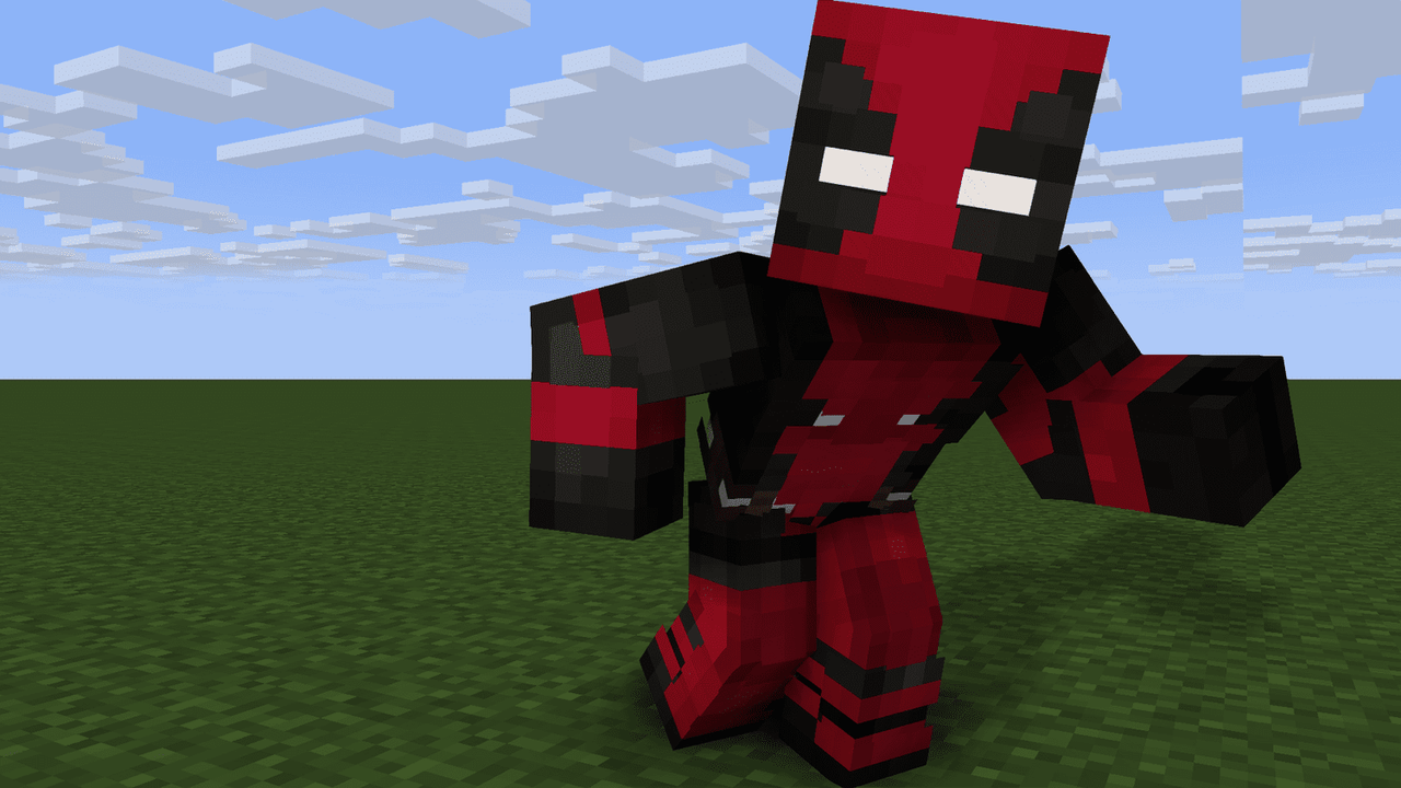 Custom Minecraft Skin - Deadpool