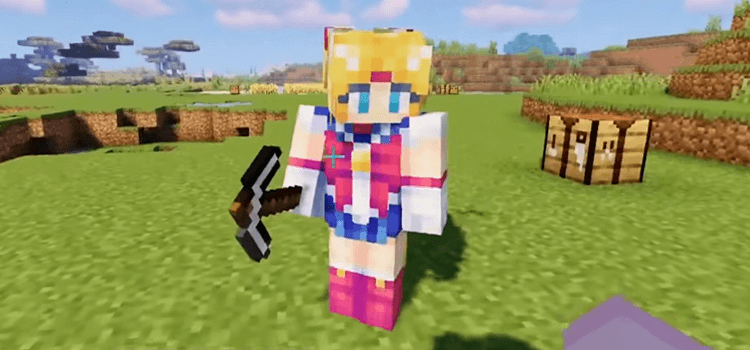 Custom Minecraft Skin Sailor Moon