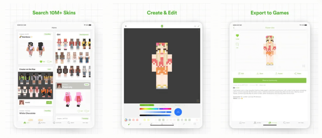 How to use Skinseed for Minecraft to make custom Minecraft Skins